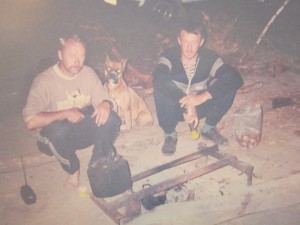 на отдыхе в Караканском бору UA9OA, UA9OCS