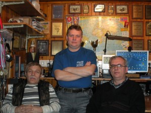 У меня в шэке : RA9ODR, RO9O, UA9UAX