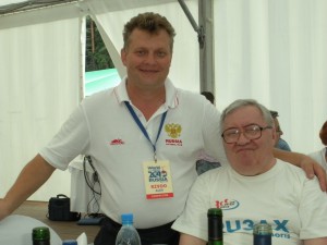 Я и Б.Г. Степанов RU3AX